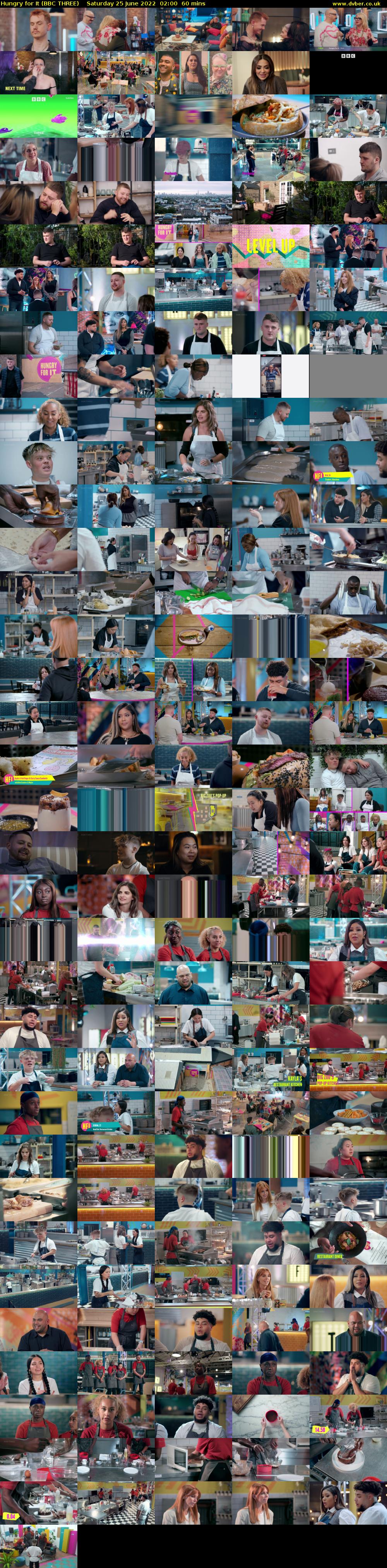 Hungry for It (BBC THREE) Saturday 25 June 2022 02:00 - 03:00