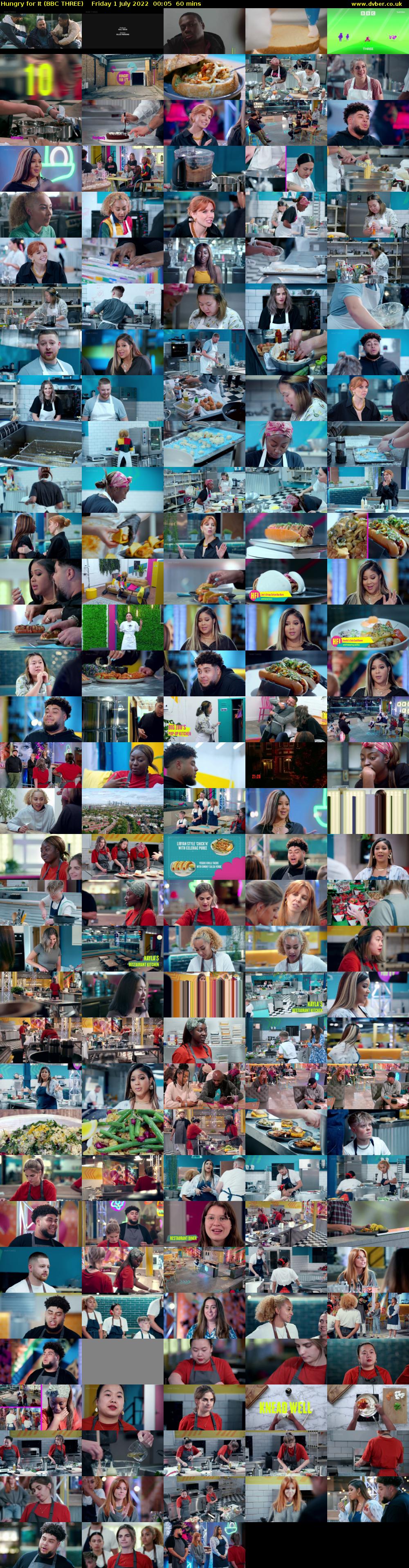 Hungry for It (BBC THREE) Friday 1 July 2022 00:05 - 01:05
