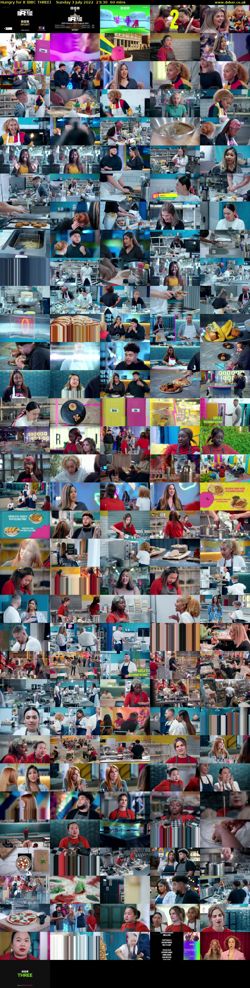 Hungry for It (BBC THREE) Sunday 3 July 2022 23:30 - 00:30