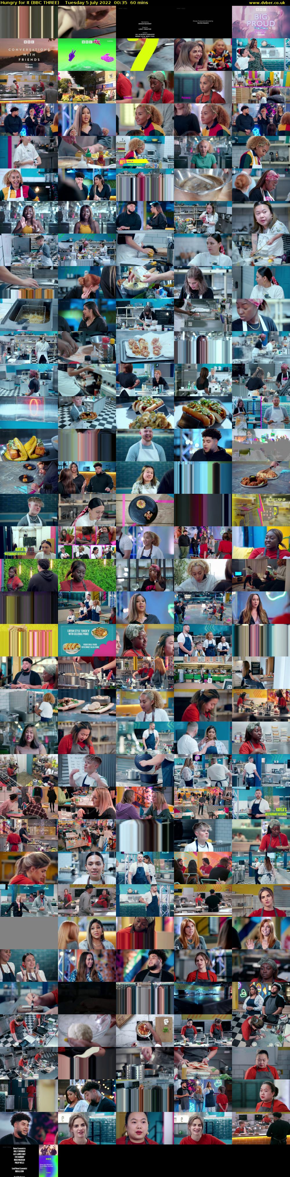 Hungry for It (BBC THREE) Tuesday 5 July 2022 00:35 - 01:35