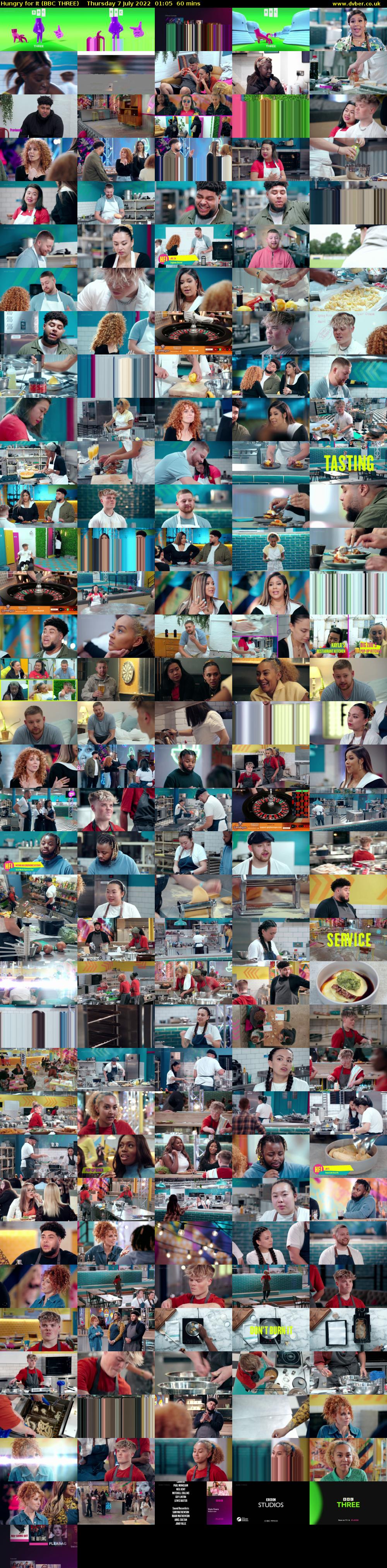 Hungry for It (BBC THREE) Thursday 7 July 2022 01:05 - 02:05