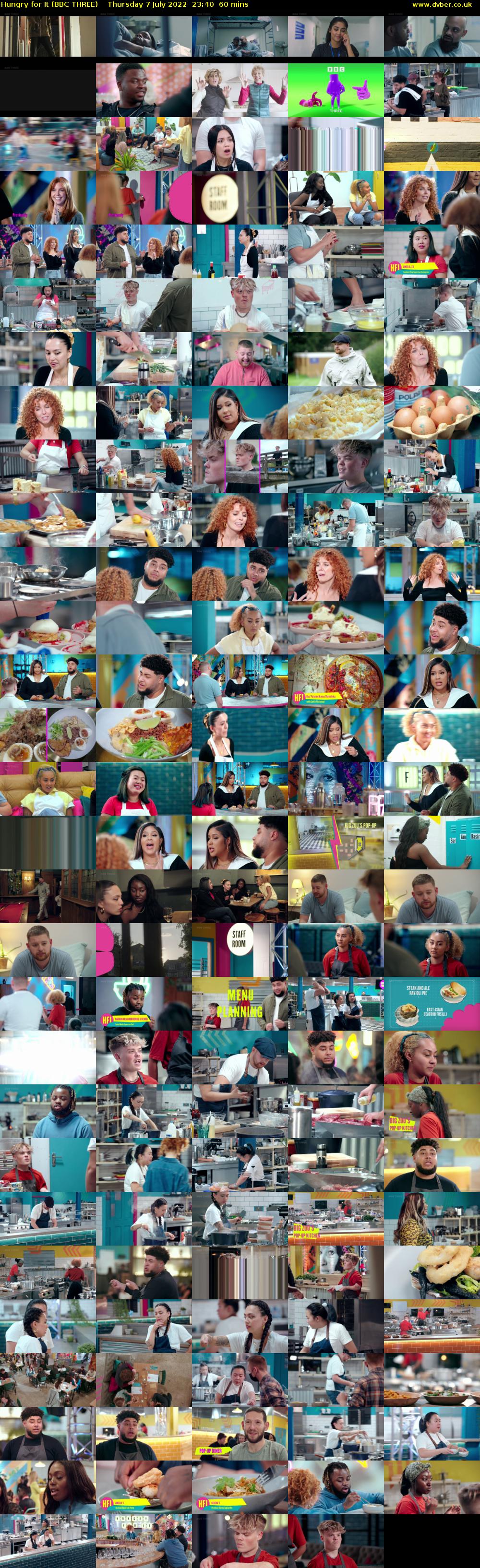 Hungry for It (BBC THREE) Thursday 7 July 2022 23:40 - 00:40