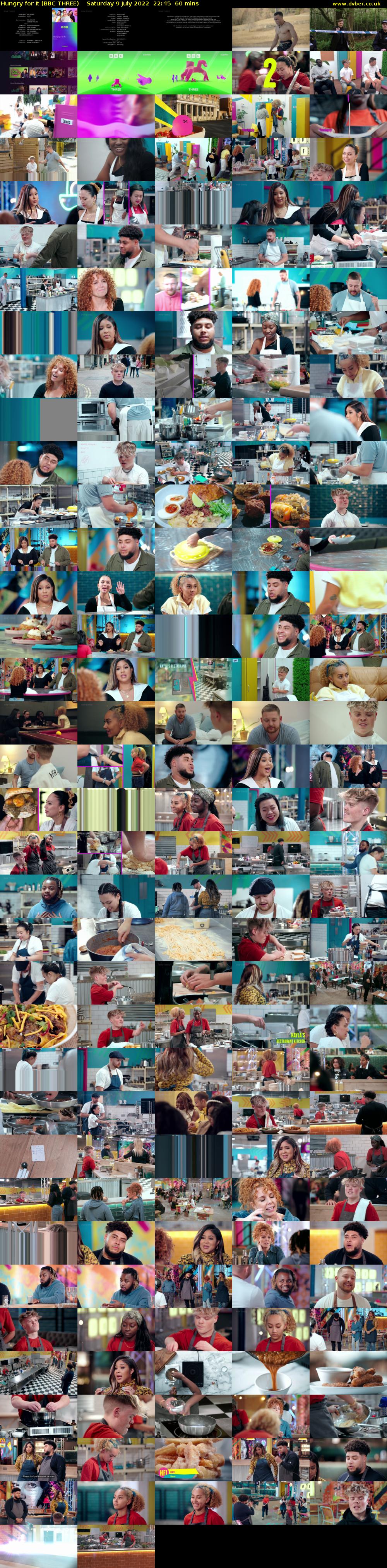 Hungry for It (BBC THREE) Saturday 9 July 2022 22:45 - 23:45