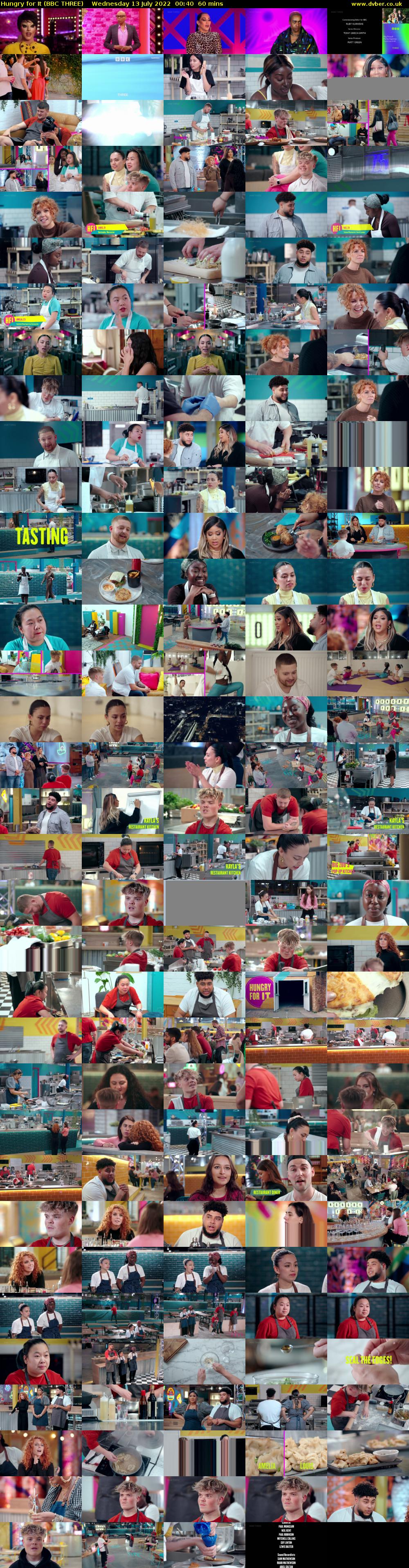 Hungry for It (BBC THREE) Wednesday 13 July 2022 00:40 - 01:40