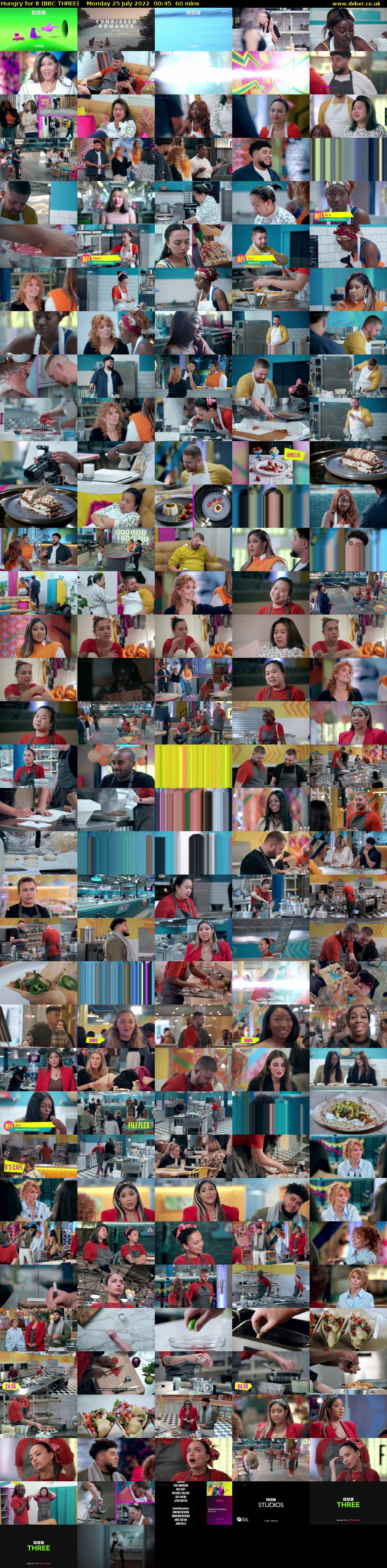 Hungry for It (BBC THREE) Monday 25 July 2022 00:45 - 01:45
