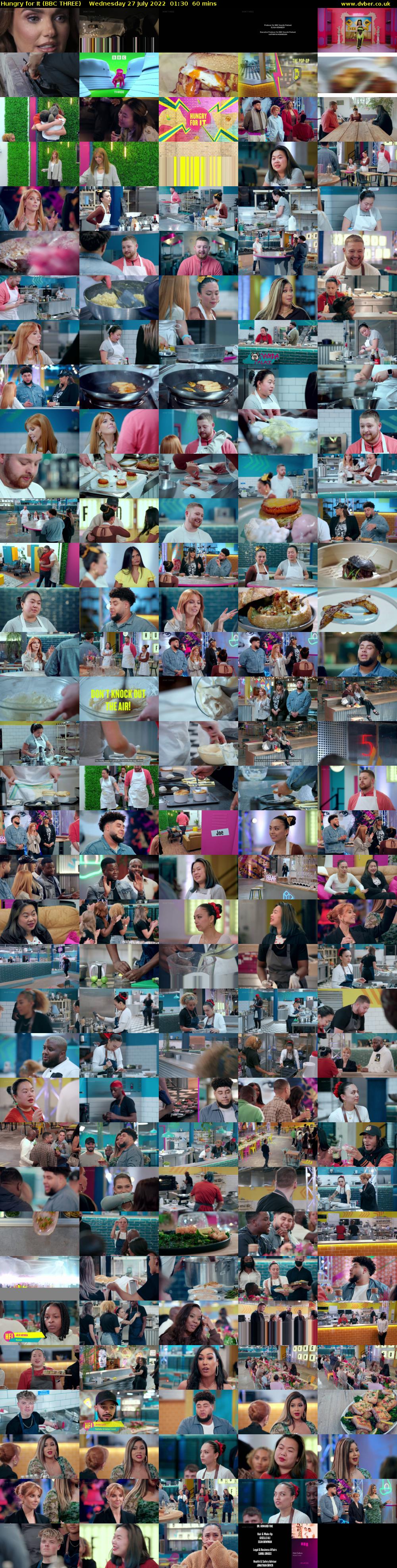 Hungry for It (BBC THREE) Wednesday 27 July 2022 01:30 - 02:30