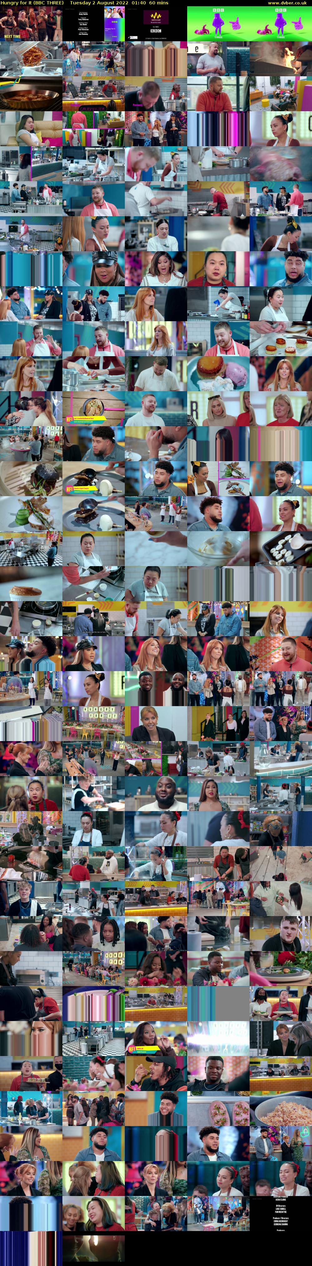 Hungry for It (BBC THREE) Tuesday 2 August 2022 01:40 - 02:40