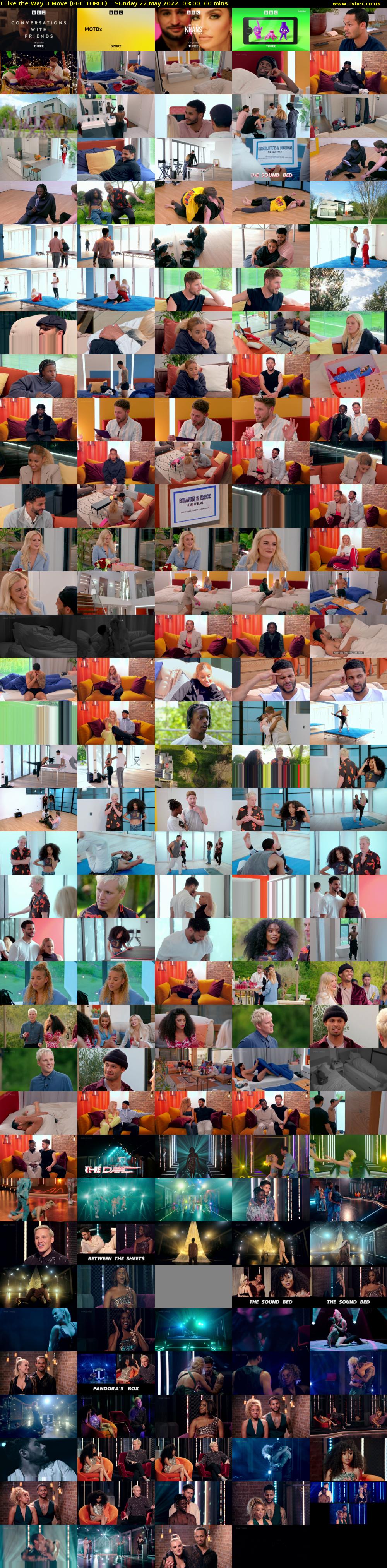 I Like the Way U Move (BBC THREE) Sunday 22 May 2022 03:00 - 04:00