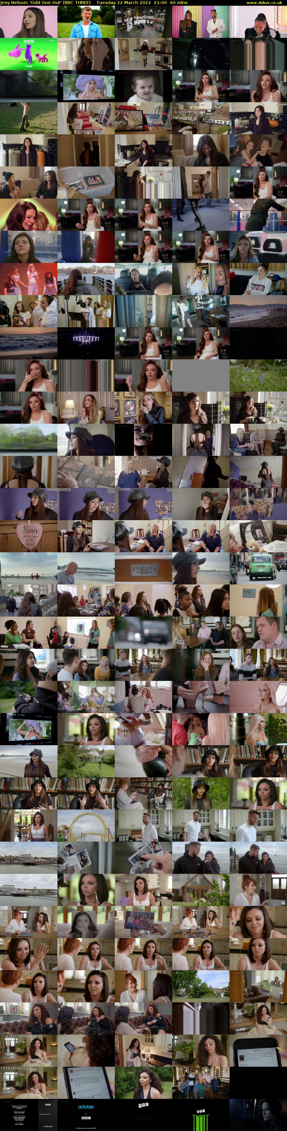 Jesy Nelson: 'Odd One Out' (BBC THREE) Tuesday 22 March 2022 21:00 - 22:00