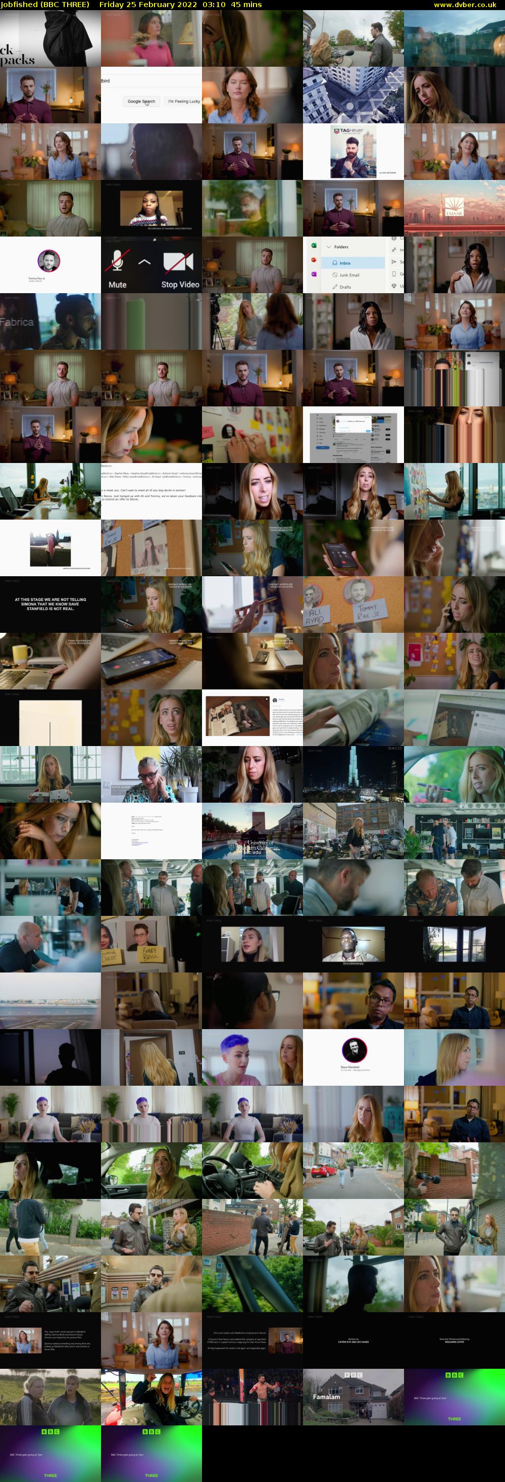 Jobfished (BBC THREE) Friday 25 February 2022 03:10 - 03:55