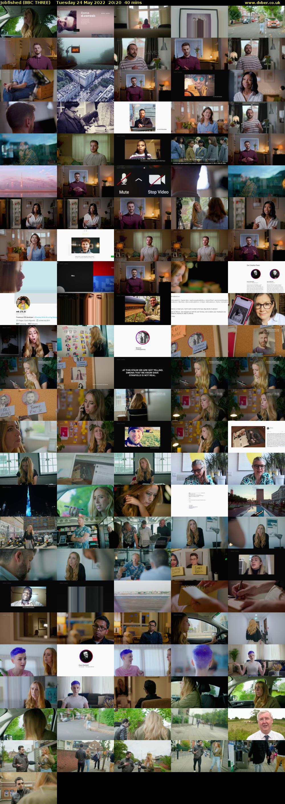 Jobfished (BBC THREE) Tuesday 24 May 2022 20:20 - 21:00