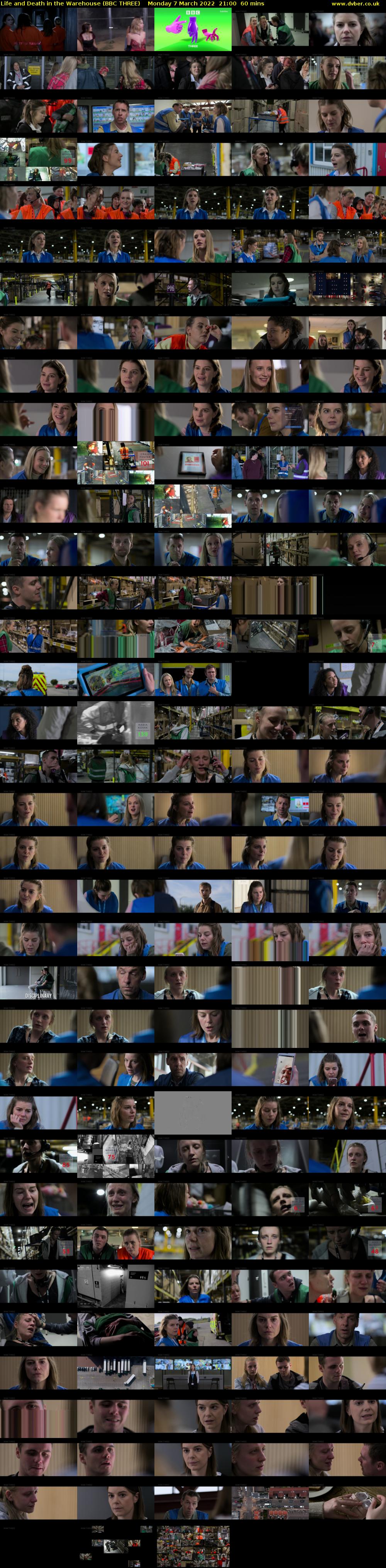 Life and Death in the Warehouse (BBC THREE) Monday 7 March 2022 21:00 - 22:00
