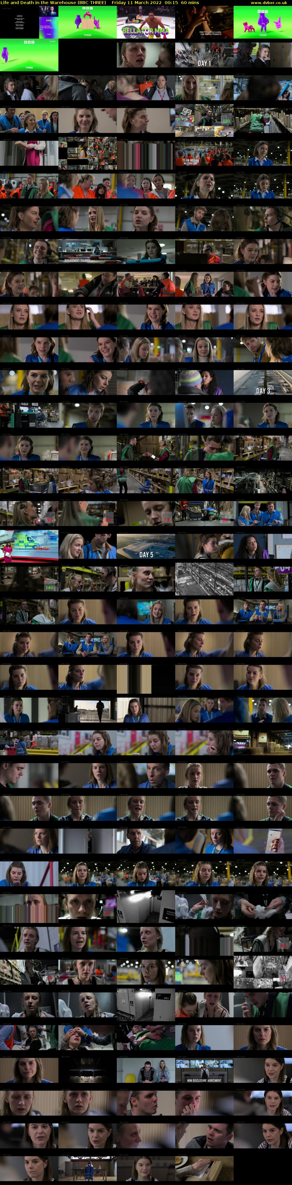 Life and Death in the Warehouse (BBC THREE) Friday 11 March 2022 00:15 - 01:15