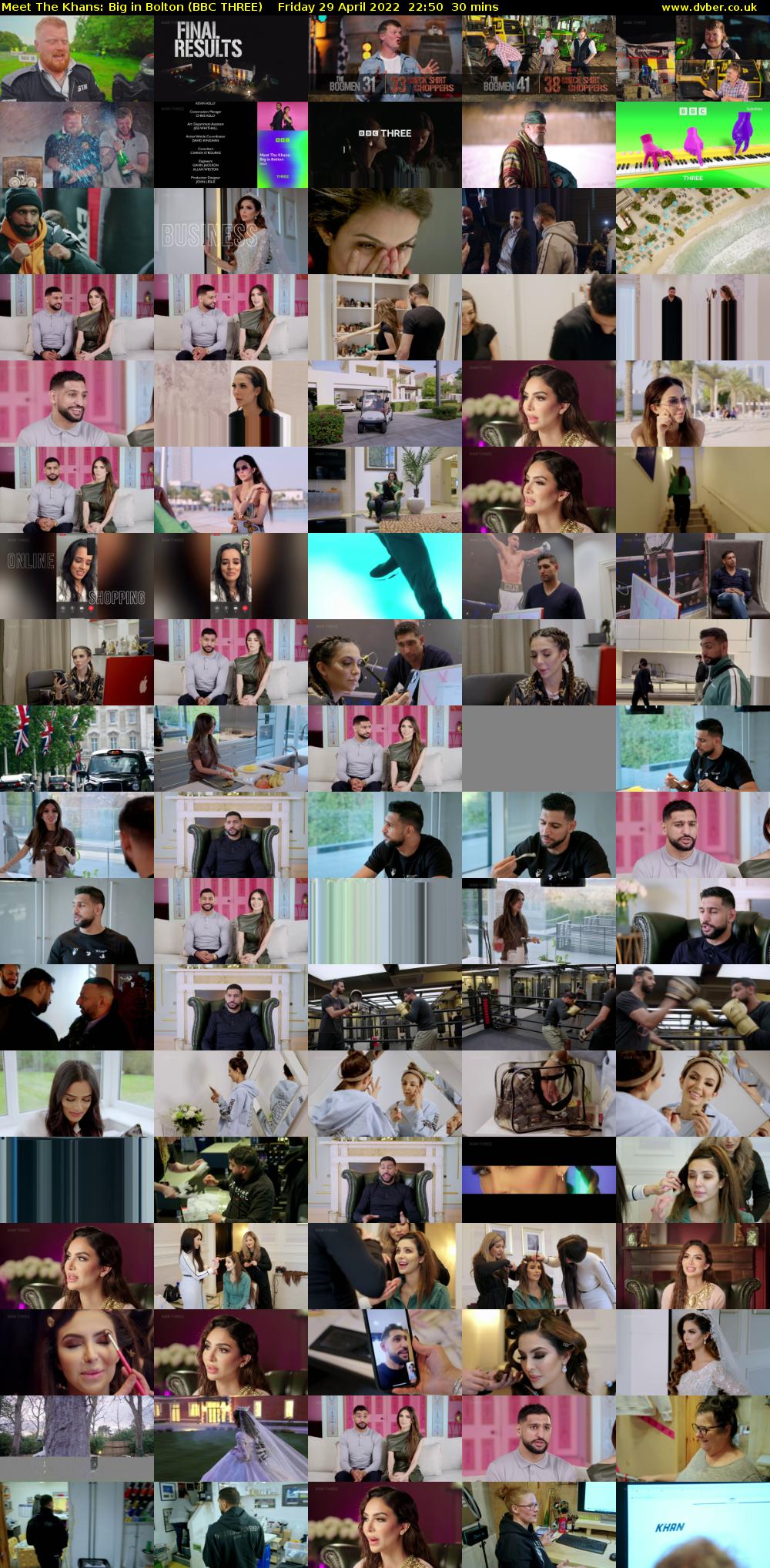 Meet The Khans: Big in Bolton (BBC THREE) Friday 29 April 2022 22:50 - 23:20