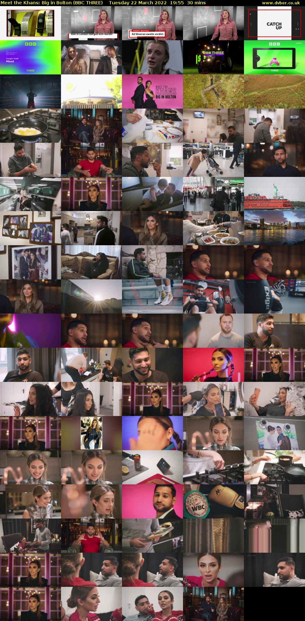 Meet the Khans: Big in Bolton (BBC THREE) Tuesday 22 March 2022 19:55 - 20:25