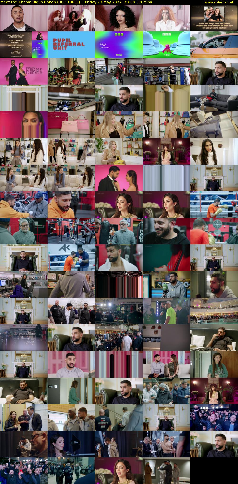 Meet the Khans: Big in Bolton (BBC THREE) Friday 27 May 2022 20:30 - 21:00