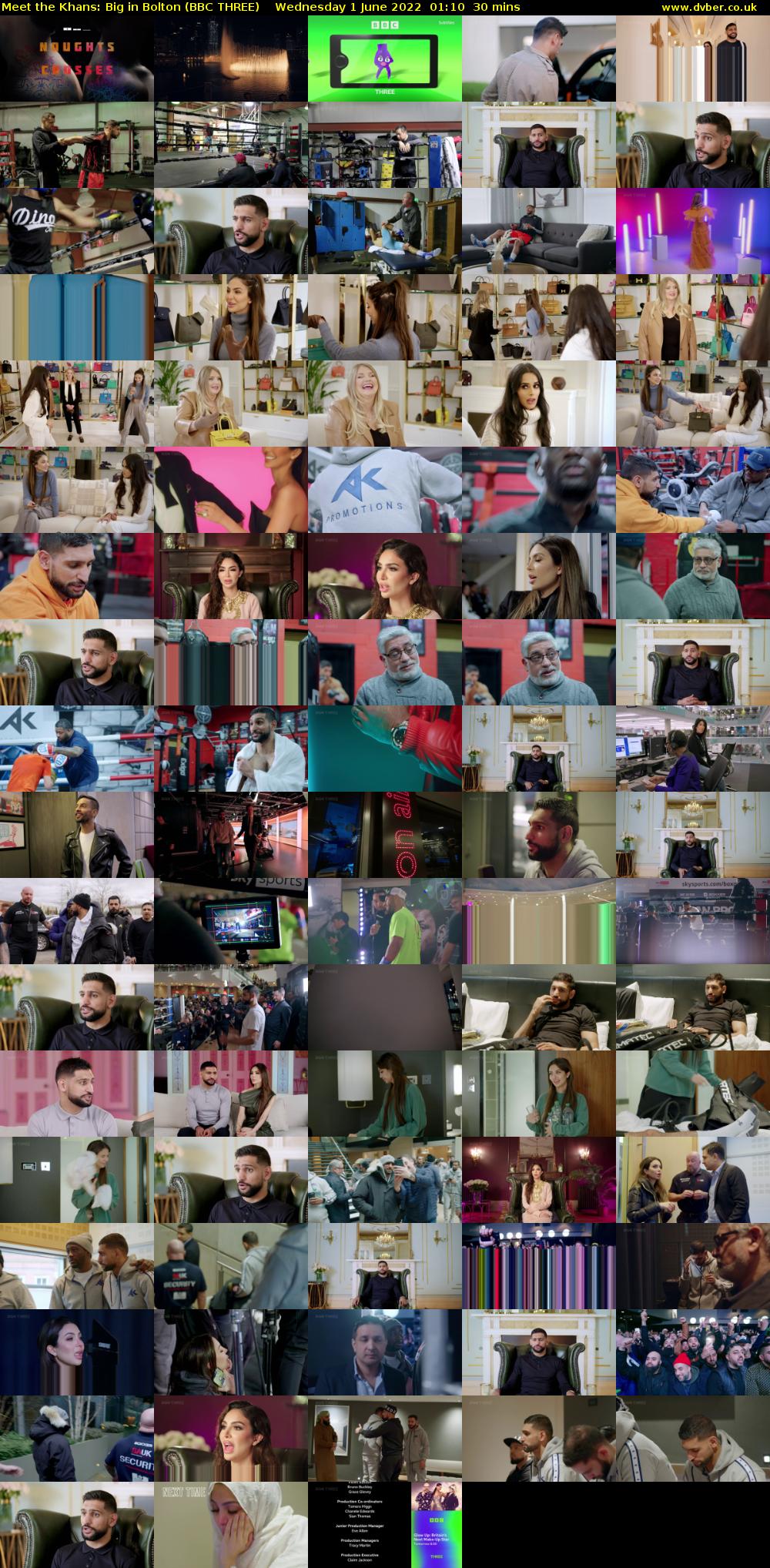 Meet the Khans: Big in Bolton (BBC THREE) Wednesday 1 June 2022 01:10 - 01:40
