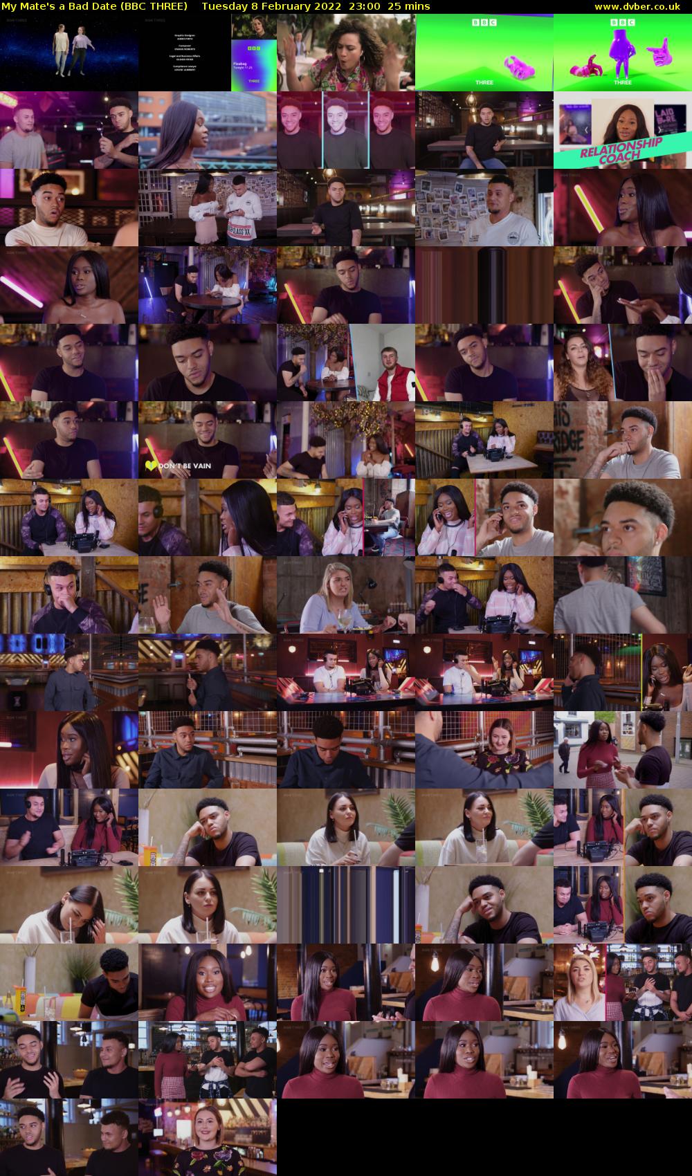 My Mate's a Bad Date (BBC THREE) Tuesday 8 February 2022 23:00 - 23:25