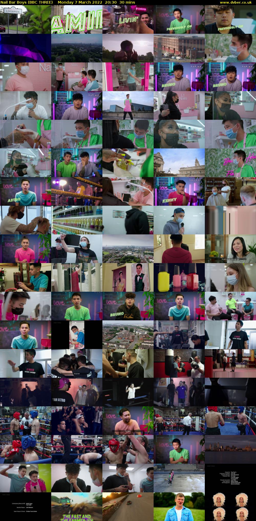 Nail Bar Boys (BBC THREE) Monday 7 March 2022 20:30 - 21:00