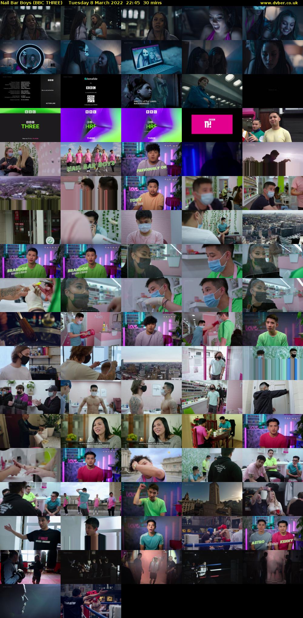 Nail Bar Boys (BBC THREE) Tuesday 8 March 2022 22:45 - 23:15