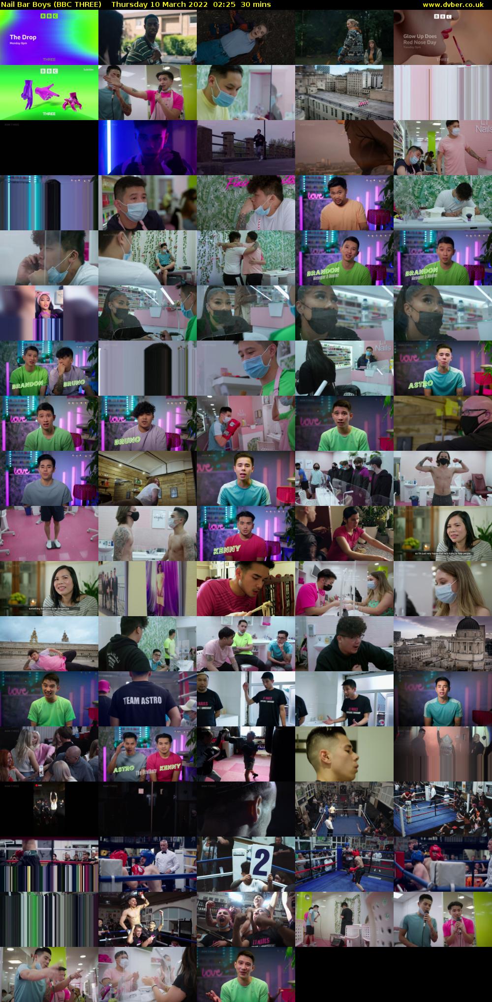 Nail Bar Boys (BBC THREE) Thursday 10 March 2022 02:25 - 02:55