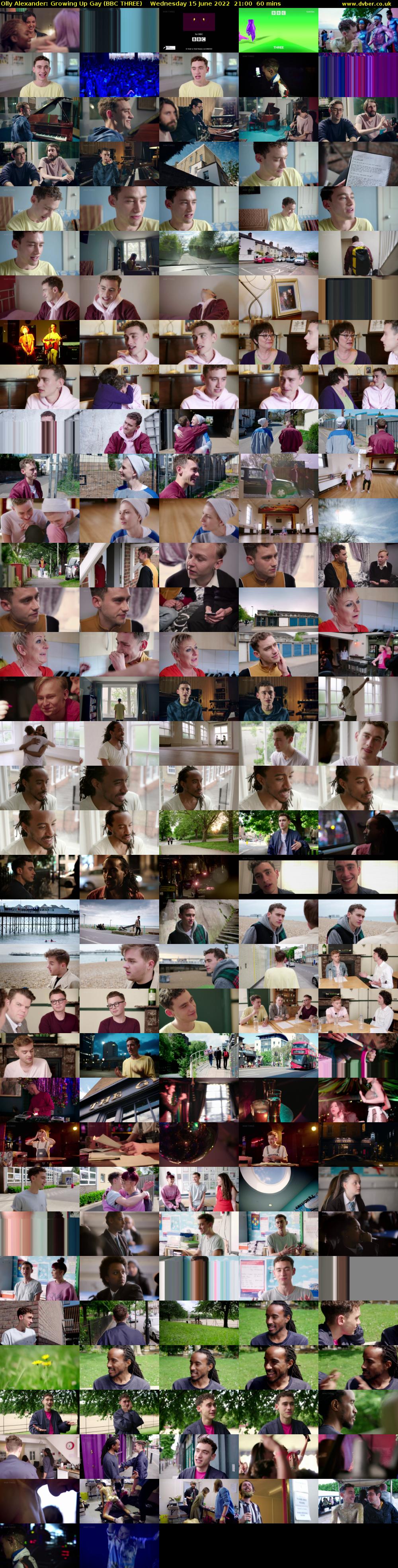 Olly Alexander: Growing Up Gay (BBC THREE) Wednesday 15 June 2022 21:00 - 22:00