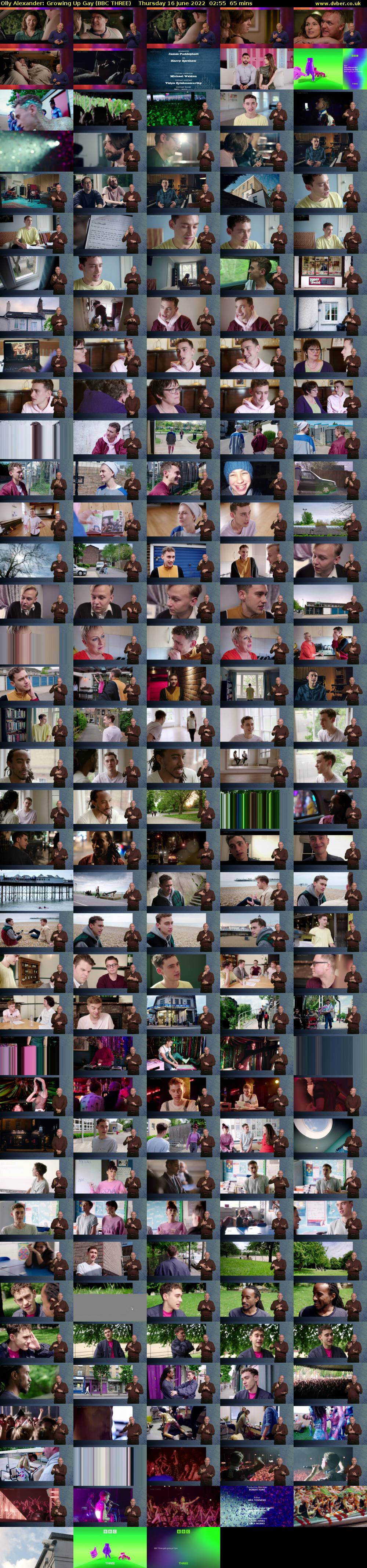 Olly Alexander: Growing Up Gay (BBC THREE) Thursday 16 June 2022 02:55 - 04:00