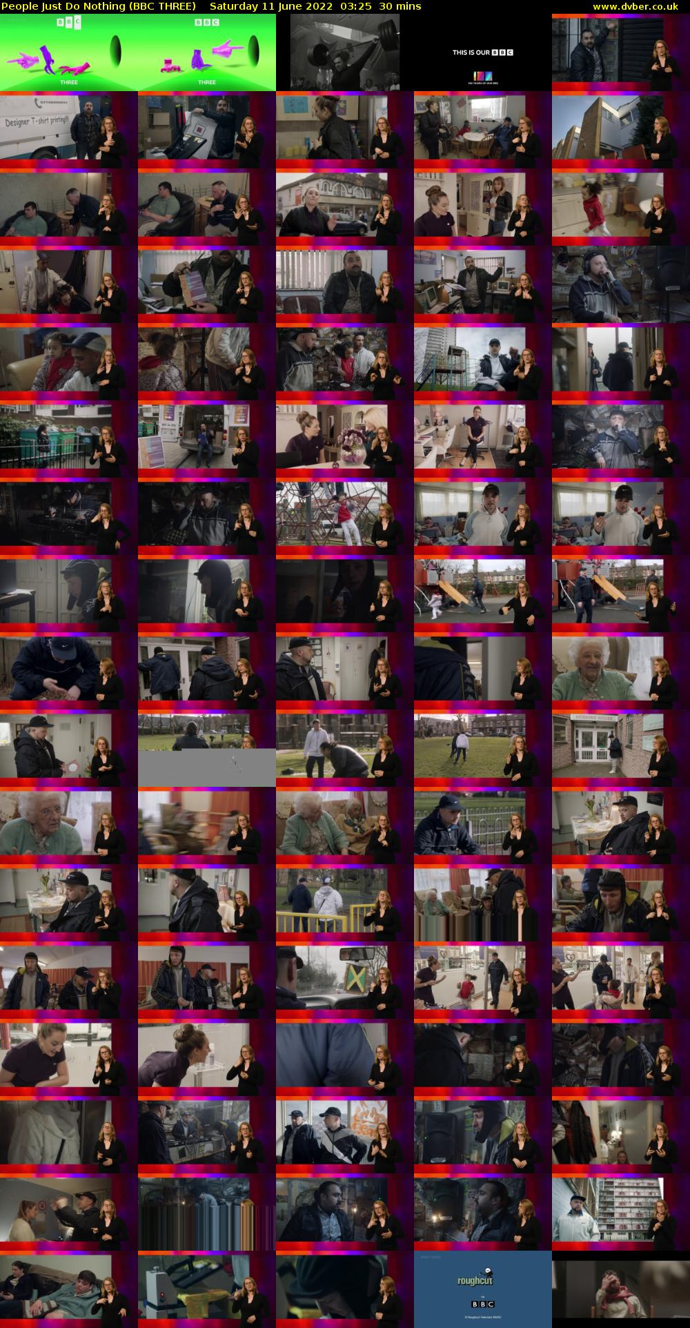 People Just Do Nothing (BBC THREE) Saturday 11 June 2022 03:25 - 03:55