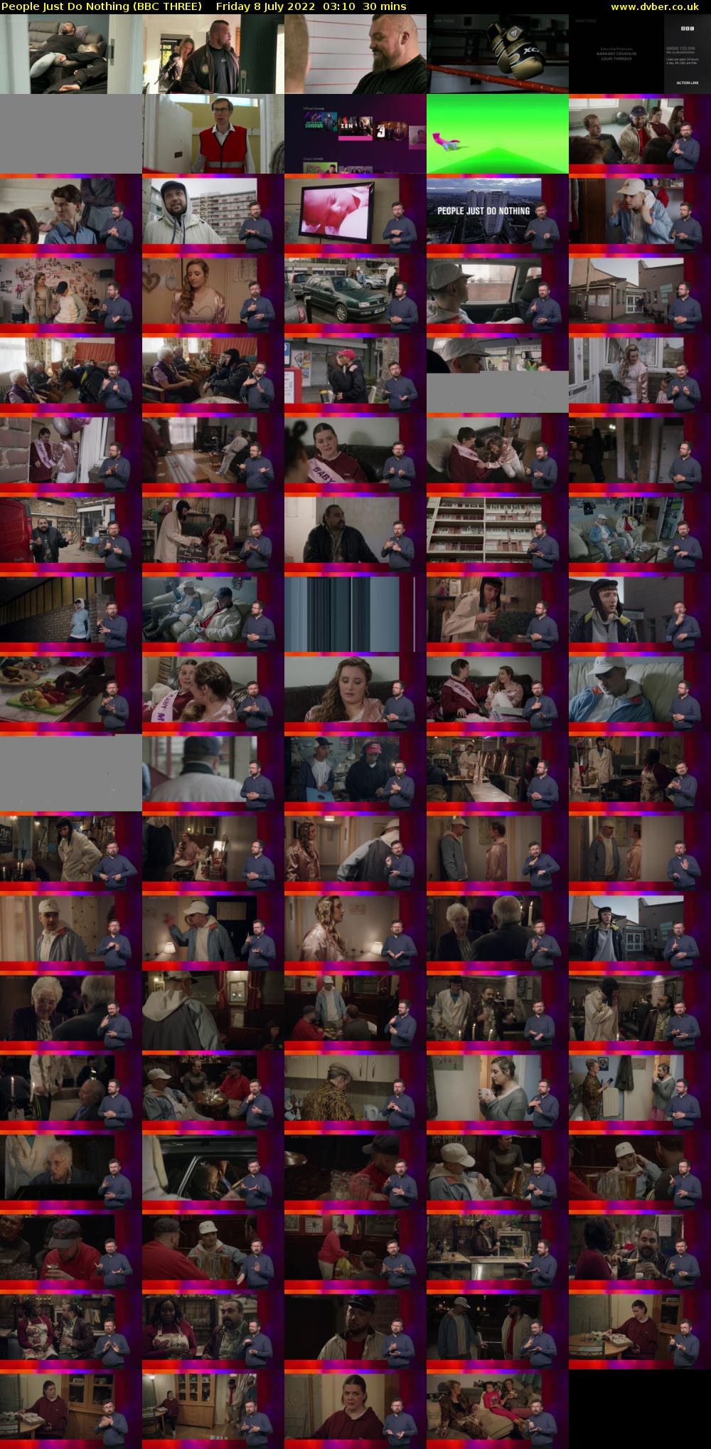 People Just Do Nothing (BBC THREE) Friday 8 July 2022 03:10 - 03:40