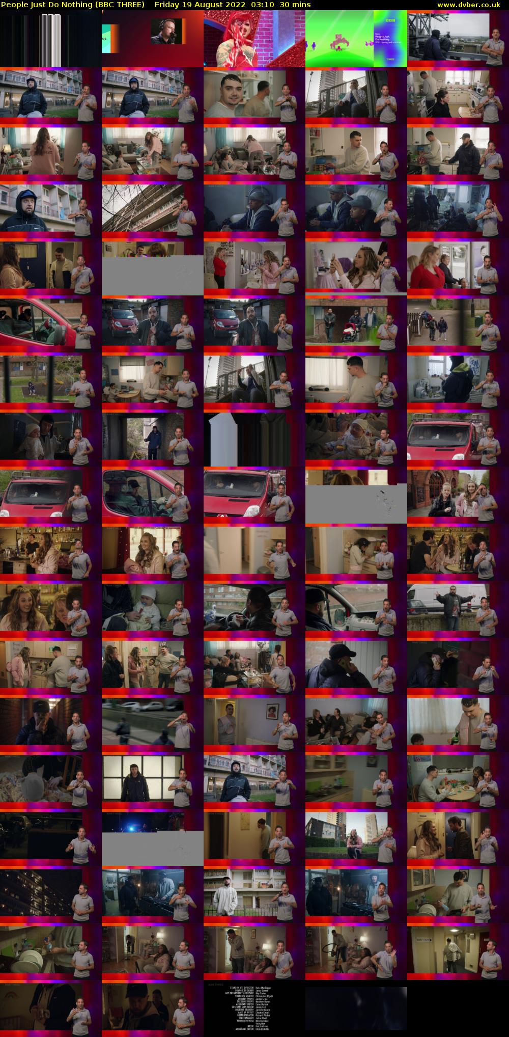 People Just Do Nothing (BBC THREE) Friday 19 August 2022 03:10 - 03:40