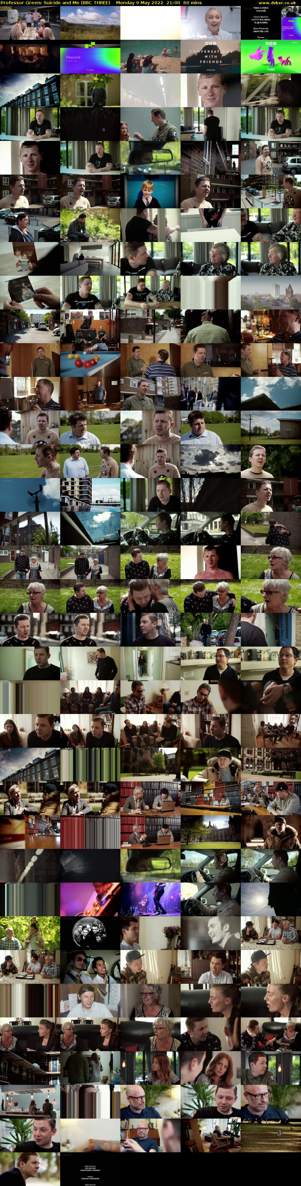 Professor Green: Suicide and Me (BBC THREE) Monday 9 May 2022 21:00 - 22:00
