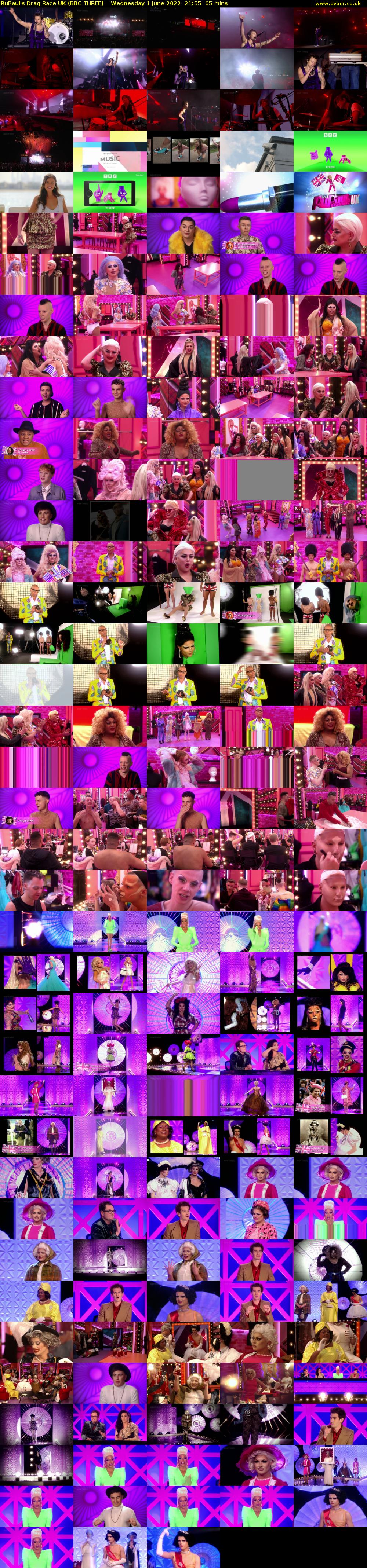 RuPaul's Drag Race UK (BBC THREE) Wednesday 1 June 2022 21:55 - 23:00