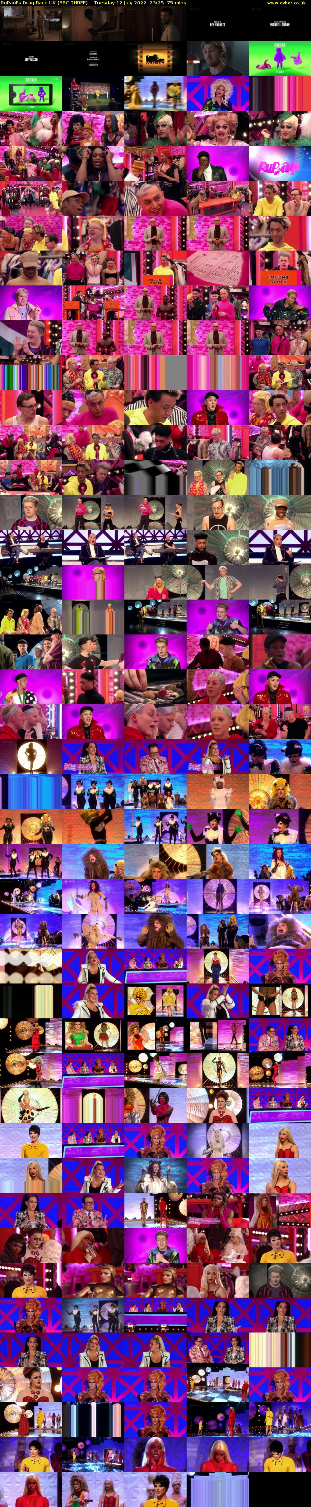 RuPaul's Drag Race UK (BBC THREE) Tuesday 12 July 2022 23:25 - 00:40