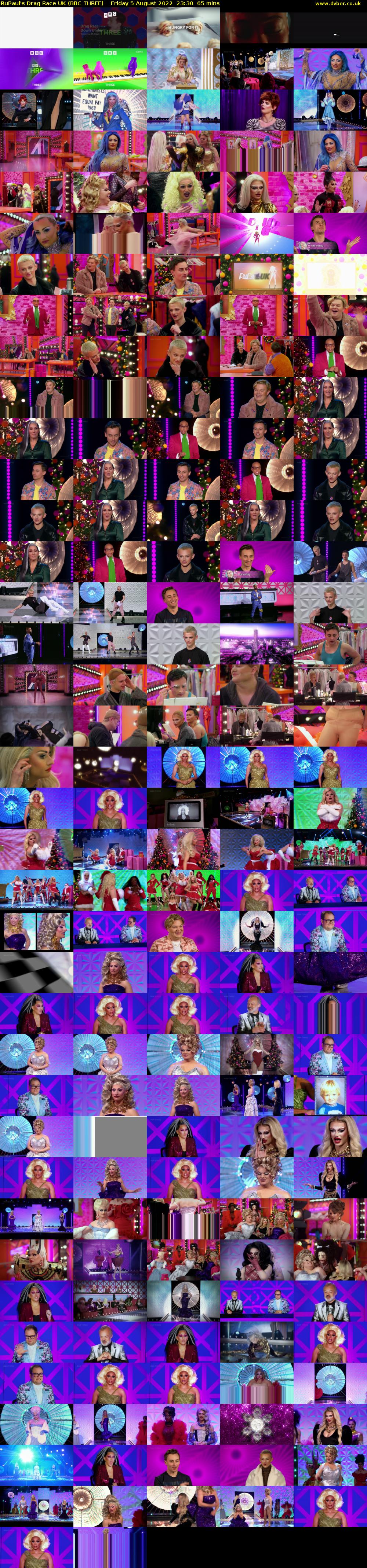 RuPaul's Drag Race UK (BBC THREE) Friday 5 August 2022 23:30 - 00:35