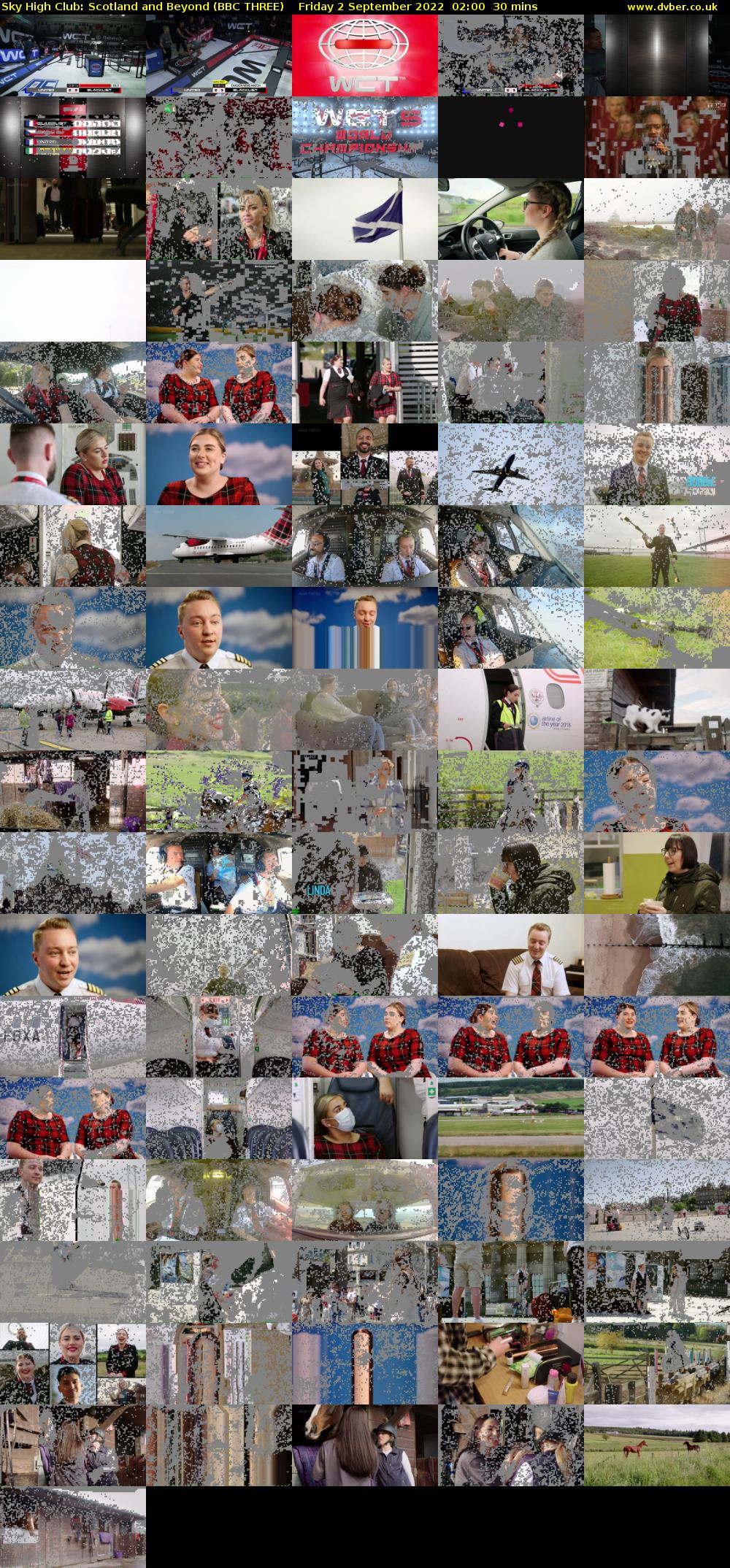 Sky High Club: Scotland and Beyond (BBC THREE) Friday 2 September 2022 02:00 - 02:30