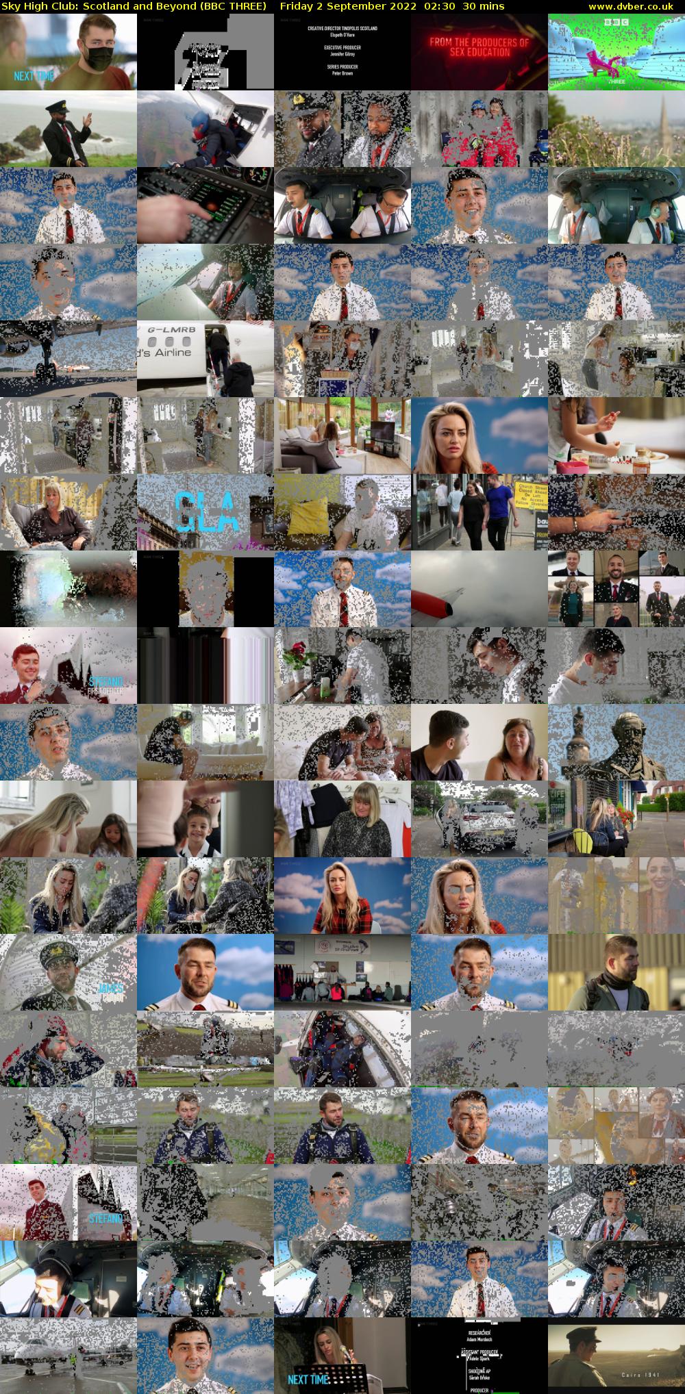 Sky High Club: Scotland and Beyond (BBC THREE) Friday 2 September 2022 02:30 - 03:00