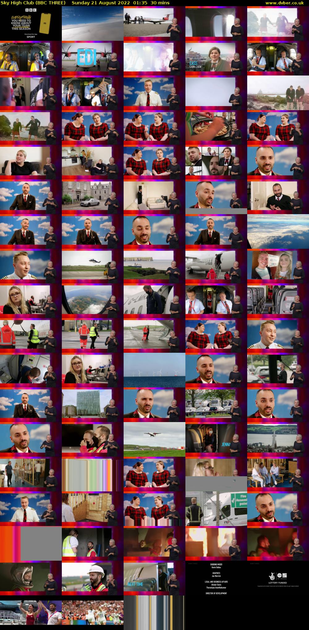 Sky High Club (BBC THREE) Sunday 21 August 2022 01:35 - 02:05
