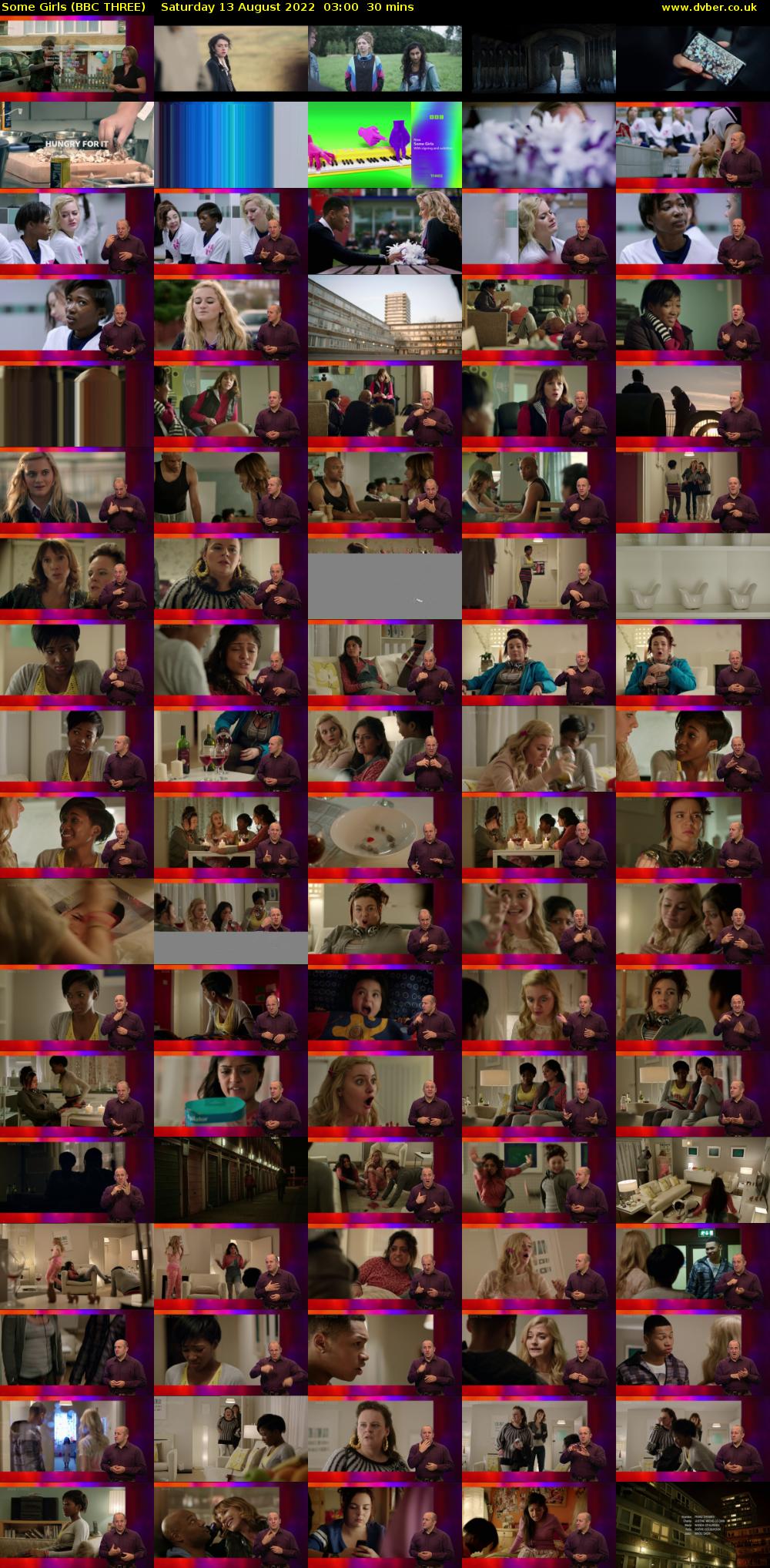 Some Girls (BBC THREE) Saturday 13 August 2022 03:00 - 03:30