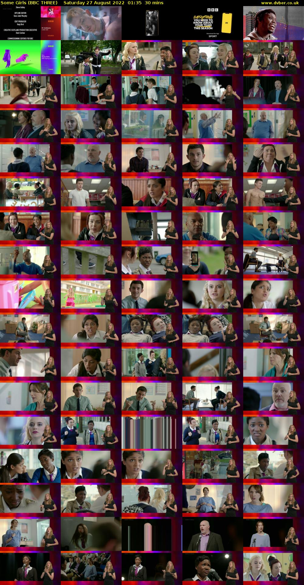 Some Girls (BBC THREE) Saturday 27 August 2022 01:35 - 02:05