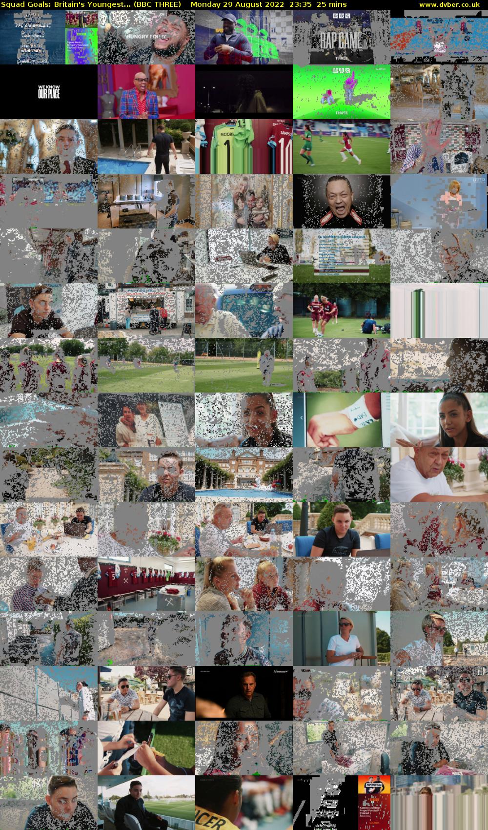 Squad Goals: Britain's Youngest... (BBC THREE) Monday 29 August 2022 23:35 - 00:00