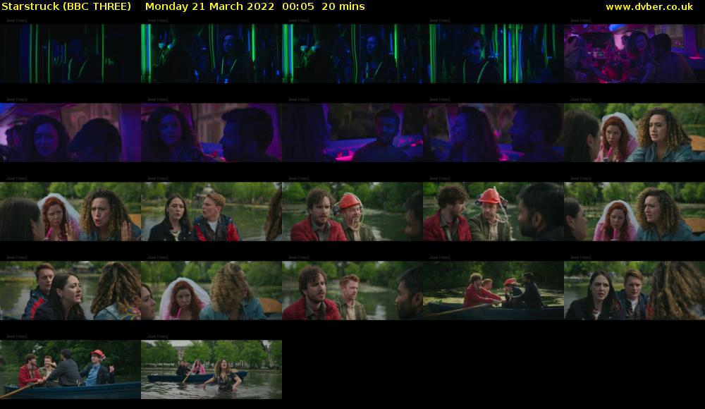 Starstruck (BBC THREE) Monday 21 March 2022 00:05 - 00:25