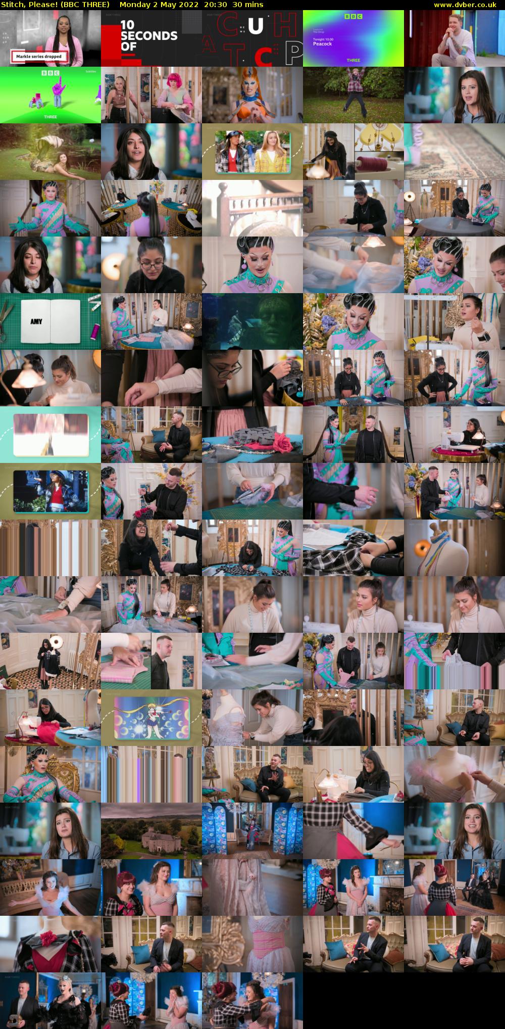 Stitch, Please! (BBC THREE) Monday 2 May 2022 20:30 - 21:00