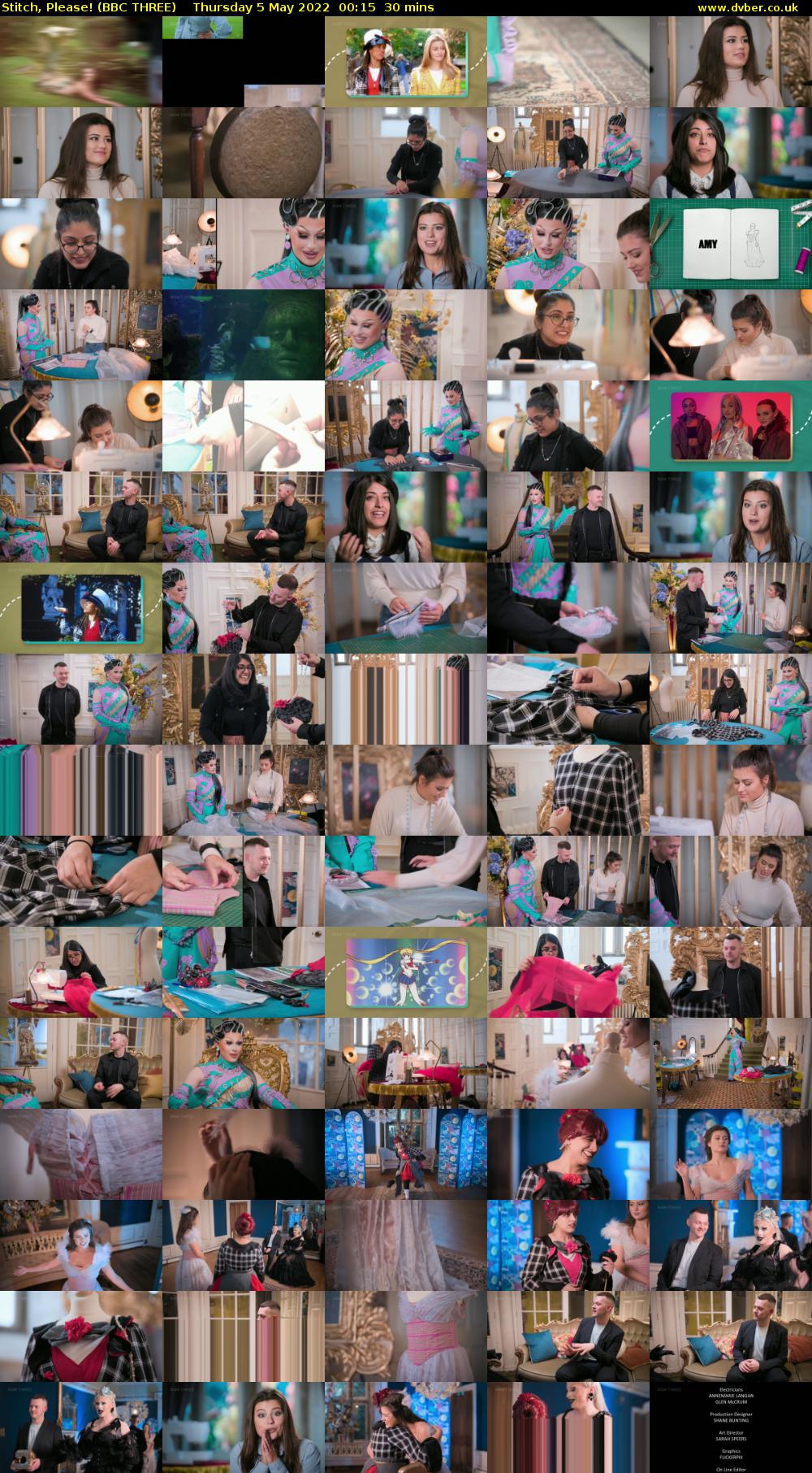 Stitch, Please! (BBC THREE) Thursday 5 May 2022 00:15 - 00:45