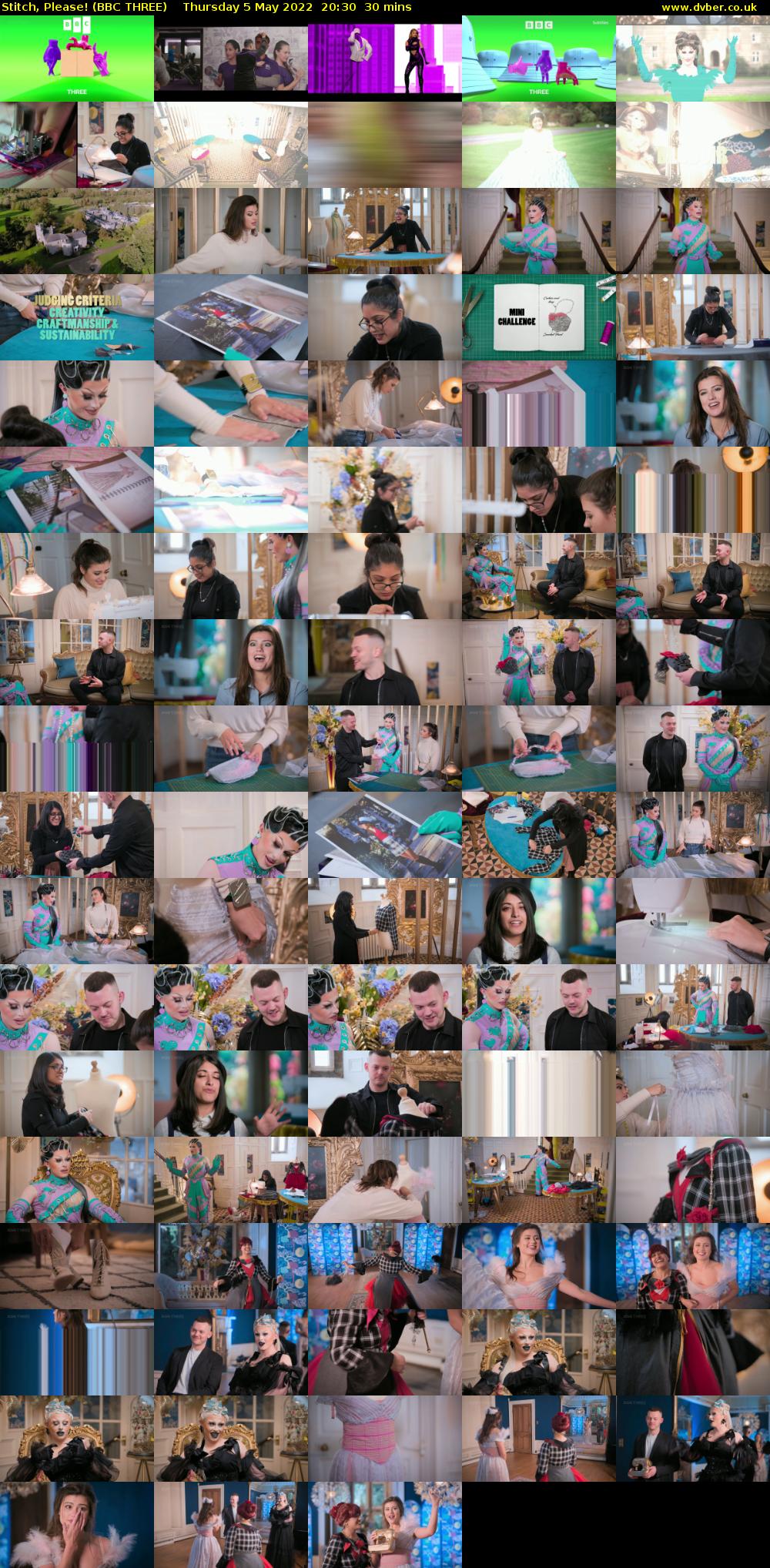 Stitch, Please! (BBC THREE) Thursday 5 May 2022 20:30 - 21:00