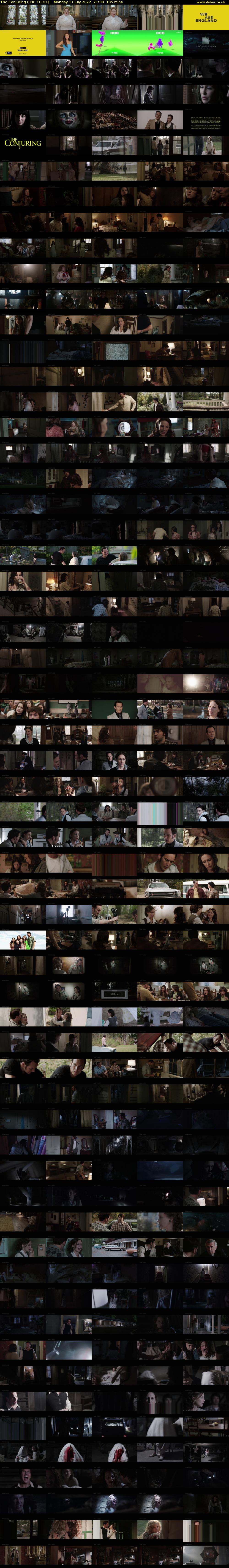 The Conjuring (BBC THREE) Monday 11 July 2022 21:00 - 22:45
