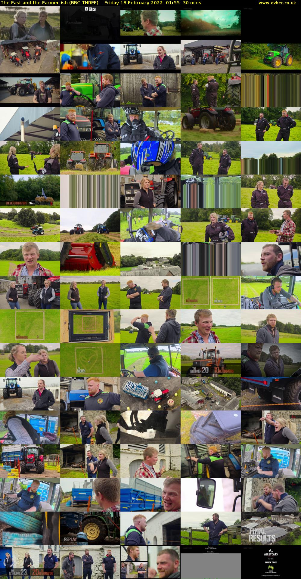 The Fast and the Farmer-ish (BBC THREE) Friday 18 February 2022 01:55 - 02:25