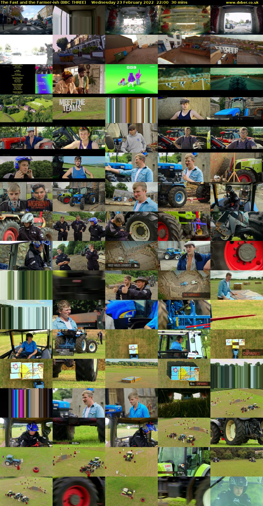 The Fast and the Farmer-ish (BBC THREE) Wednesday 23 February 2022 22:00 - 22:30