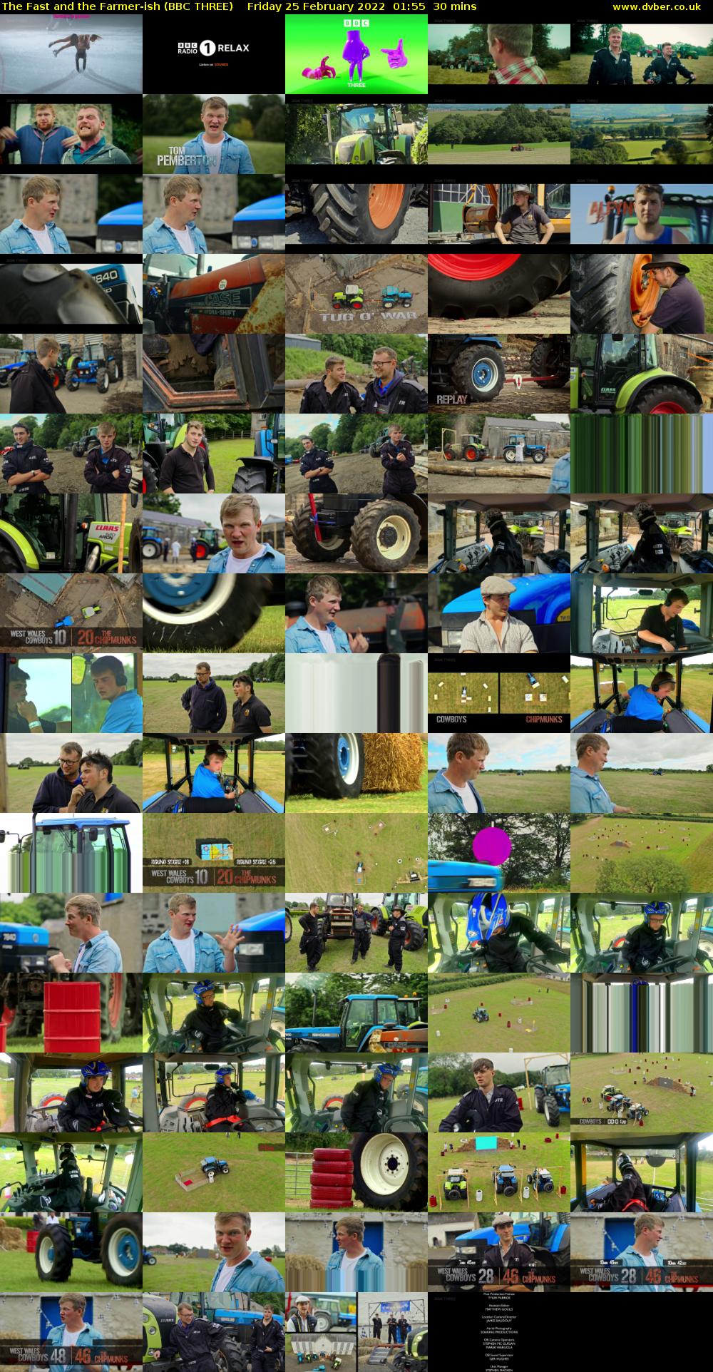 The Fast and the Farmer-ish (BBC THREE) Friday 25 February 2022 01:55 - 02:25