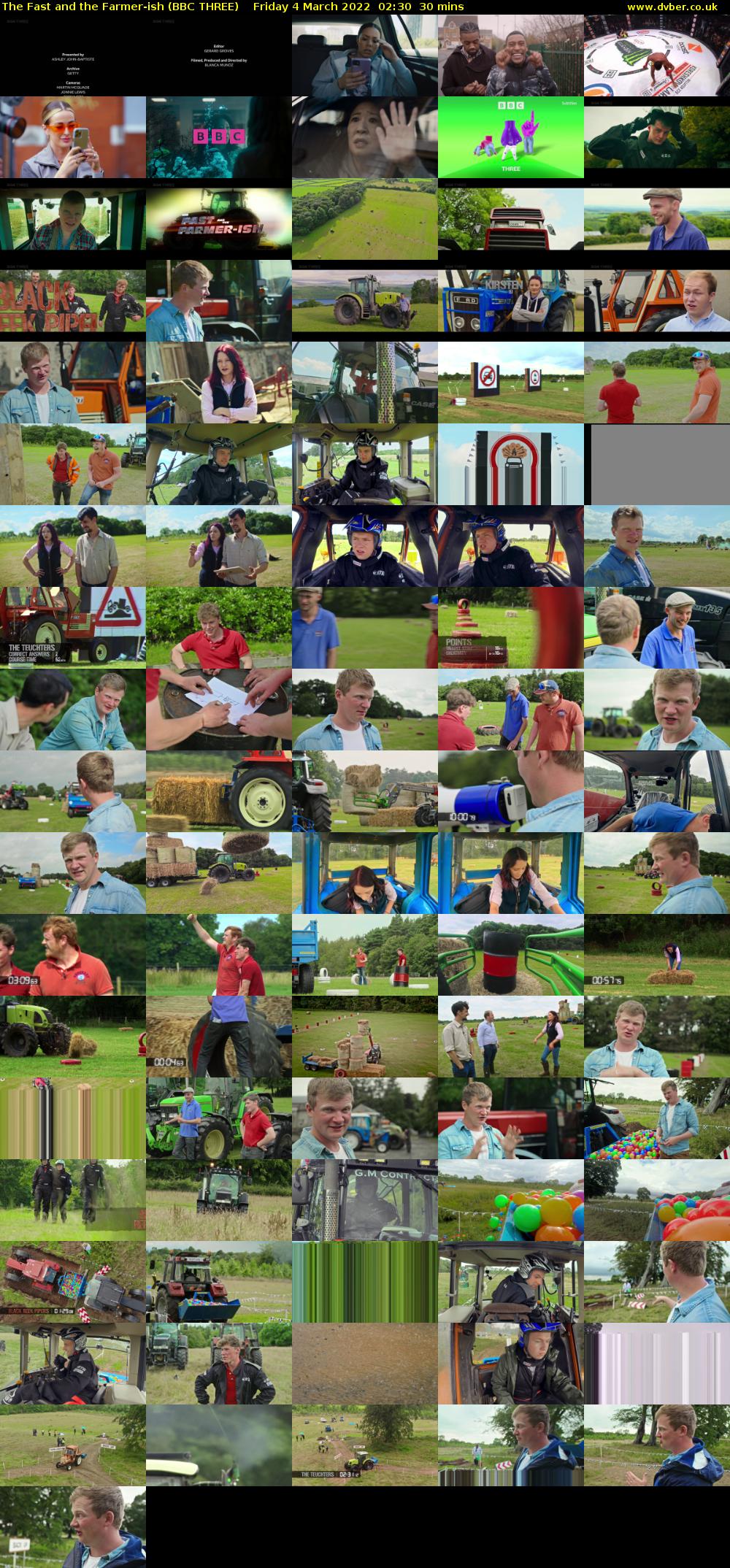The Fast and the Farmer-ish (BBC THREE) Friday 4 March 2022 02:30 - 03:00