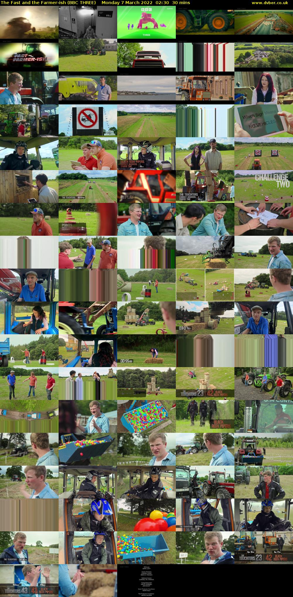 The Fast and the Farmer-ish (BBC THREE) Monday 7 March 2022 02:30 - 03:00